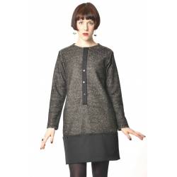 Robe-Pull Peppi (chiné gris)